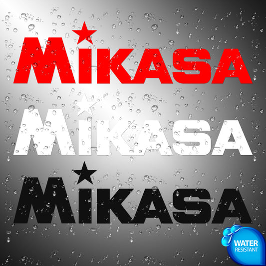 Mikasa Sticker Decals (not printed)