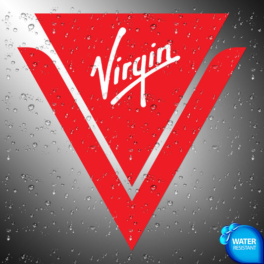 Virgin Voyages Cruises Sticker Decals (not printed) dual color