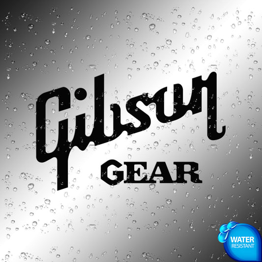 gibson gear car decals