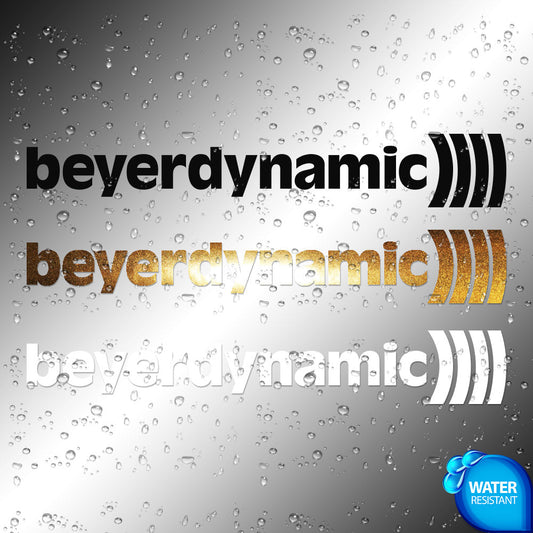 Beyerdynamic Sticker Decals (not printed)