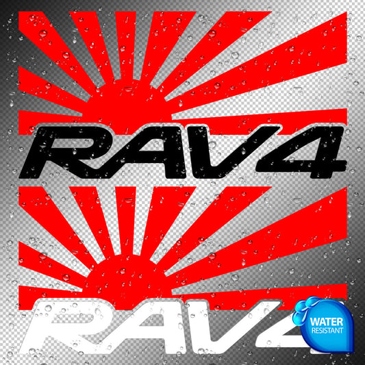 toyota rav 4 sticker decals