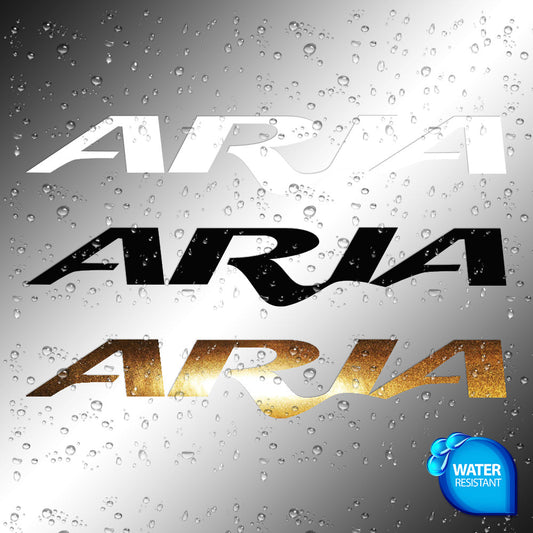 aria sticker decals pro audio