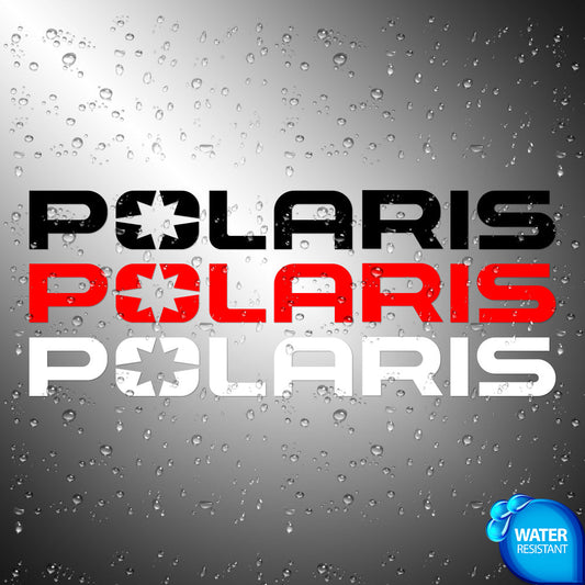 Polaris Sticker Decals (not printed)