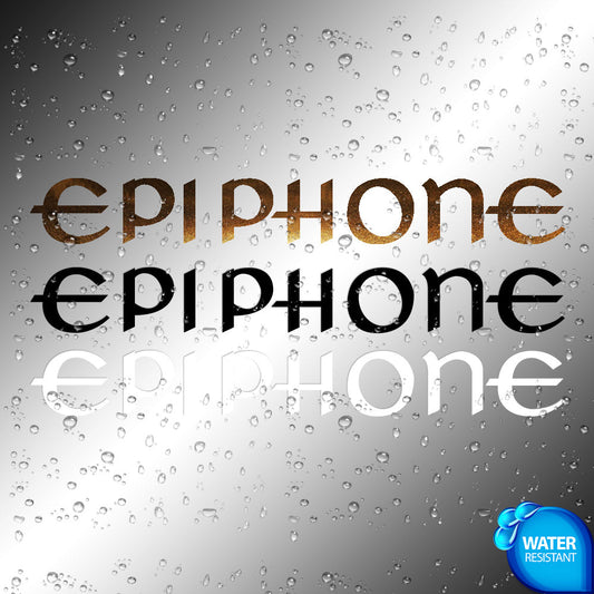 Epiphone Modern Sticker Decals (not printed)