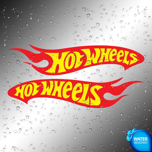 Hot Wheels Decals (not printed) dual color