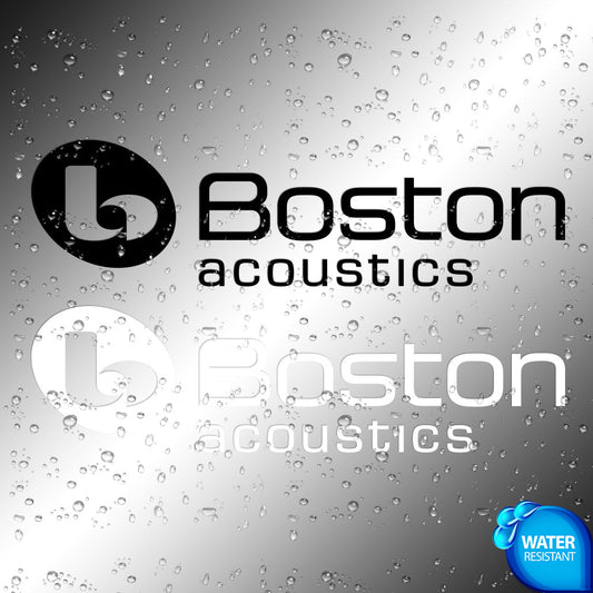 Boston Acoustics Sticker Decals (not printed)