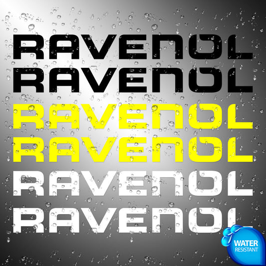Ravenol Sticker Decals (not printed)