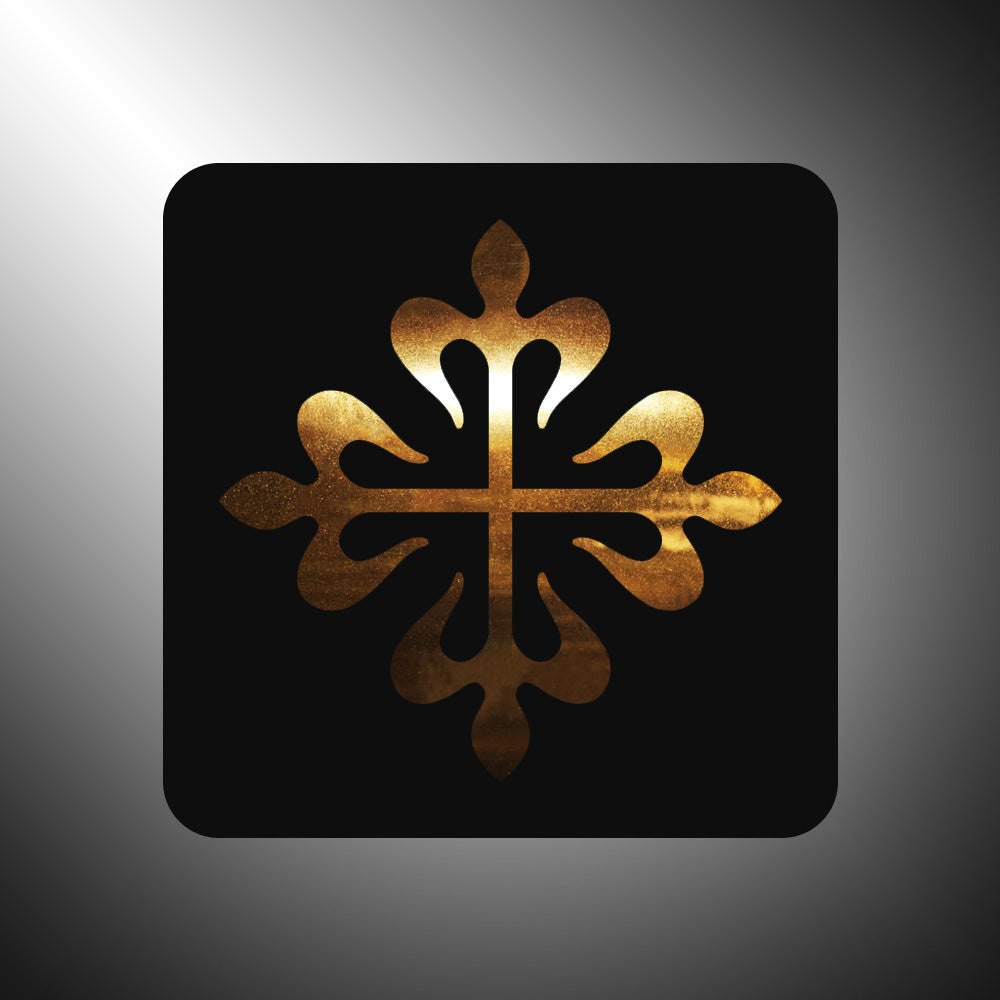 Patek Philippe Badge Sticker Decals (not printed) dual color