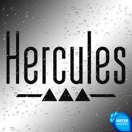 Hercules DJ Sticker Decals (not printed)
