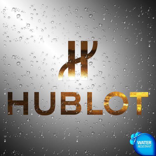 Hublot Sticker Decals (die cut  not printed)