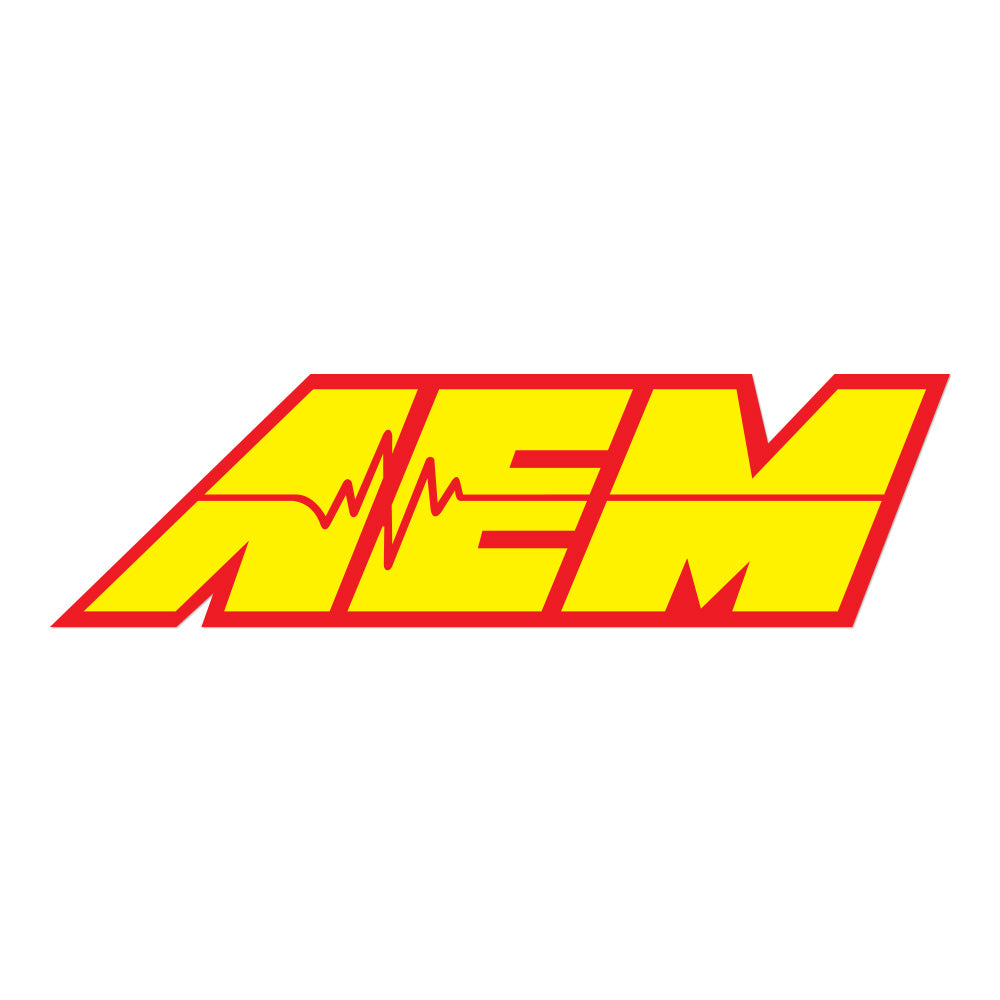 AEM Sticker Decals (not printed) dual color