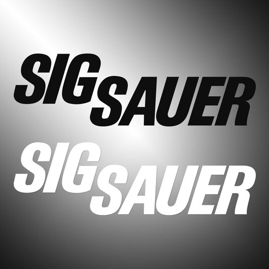 Sig Sauer Sticker Decals (not printed)