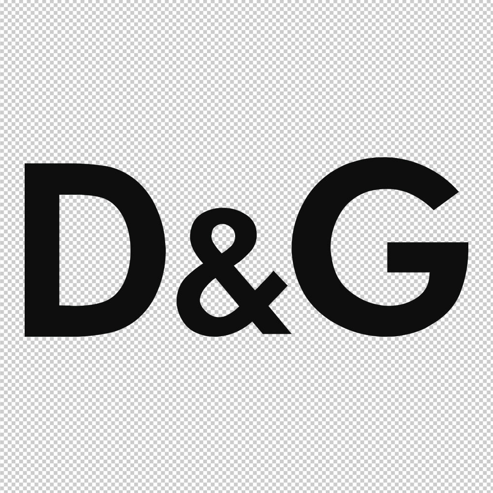 D & G Sticker Decal (not printed) Large