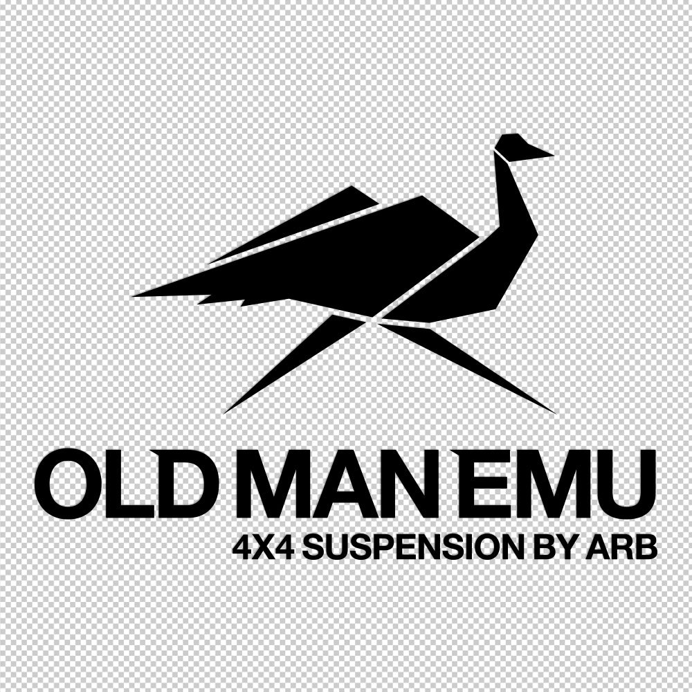 Oldman EMU ARB Sticker Decals (not printed) Large