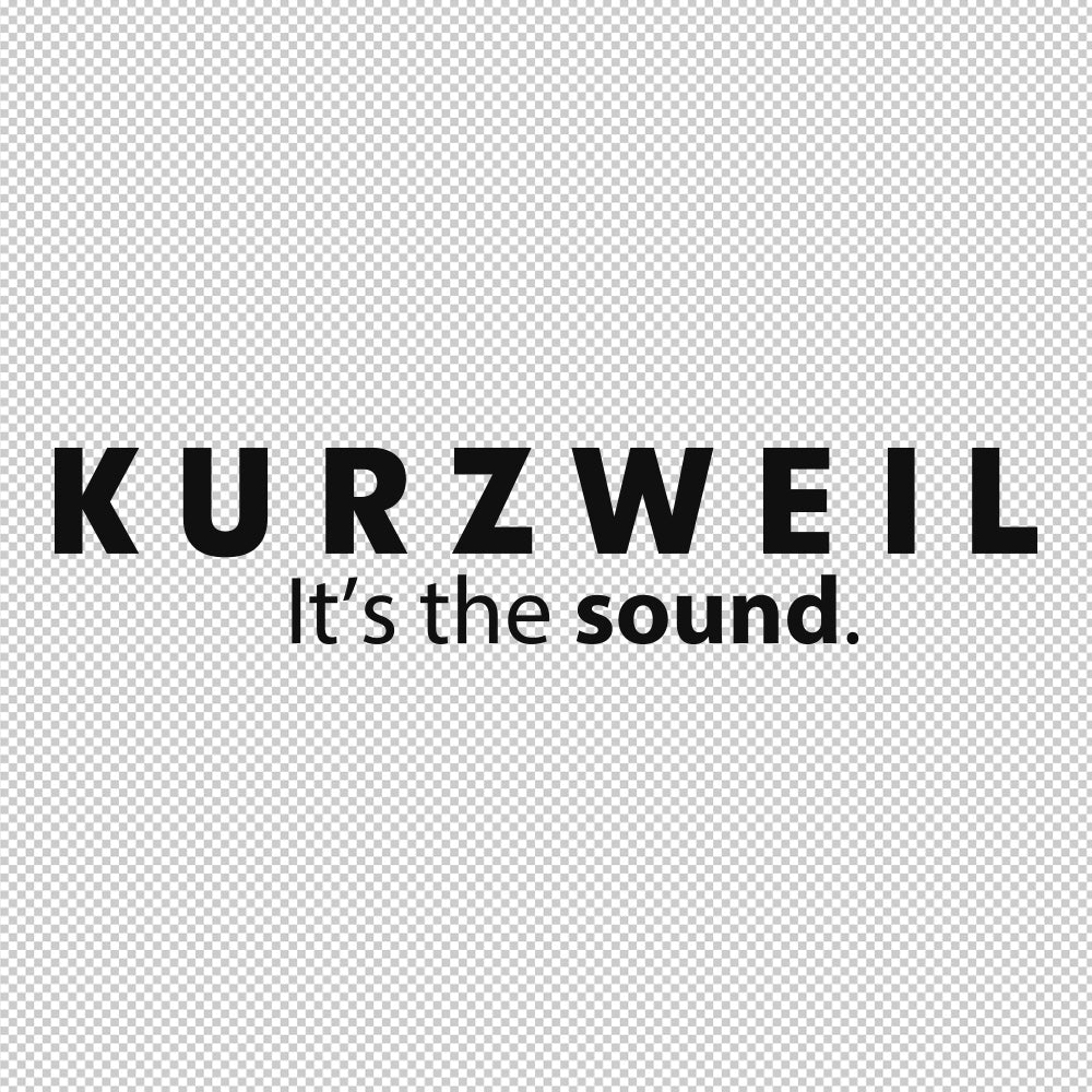 Kurzweil Slogan Sticker Decals (die cut not printed)