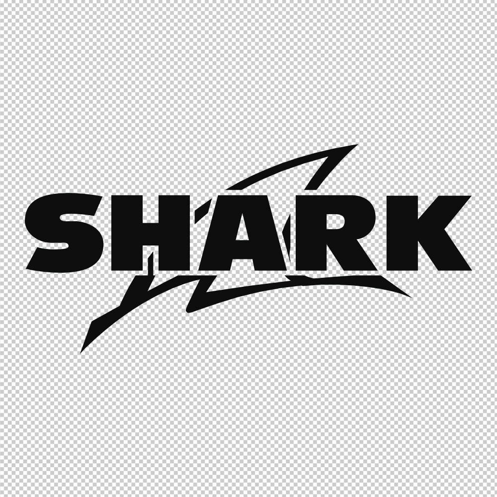 Shark Helmets Sticker Decals (die cut not printed)