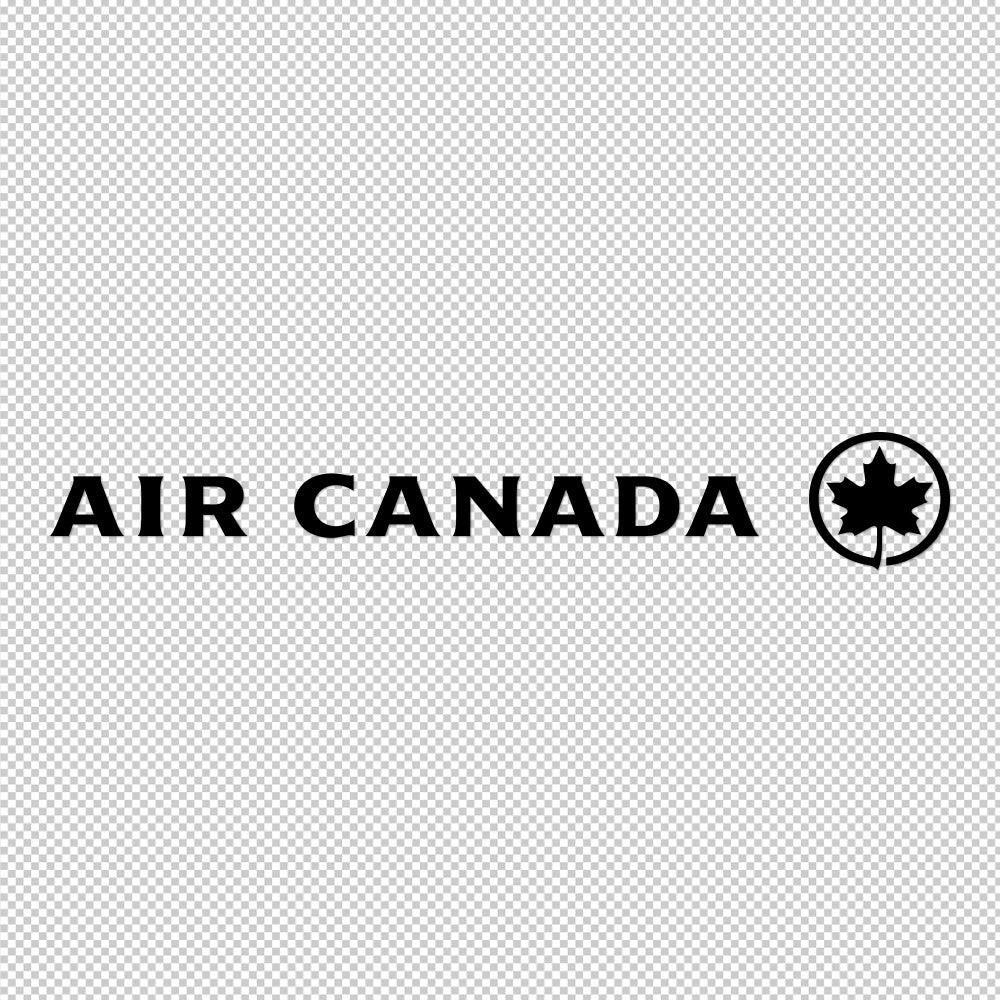 Air Canada Sticker Decals (die cut not printed)