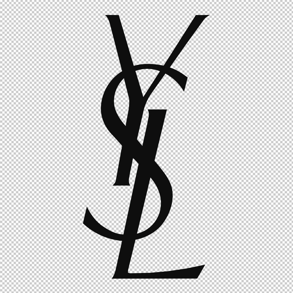 YSL Sticker Decal (not printed) Large