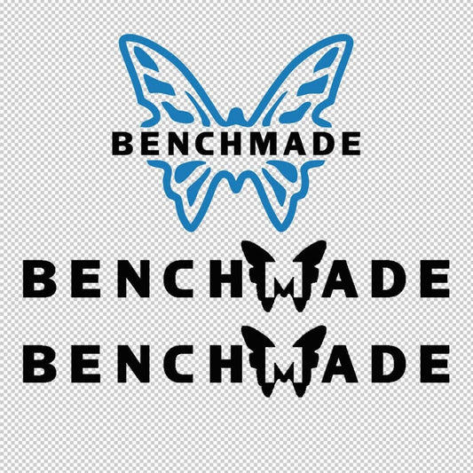 Benchmade 3X Sticker Decals (not printed) dual color