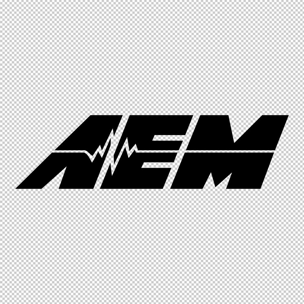 AEM Sticker Decals (die cut not printed)