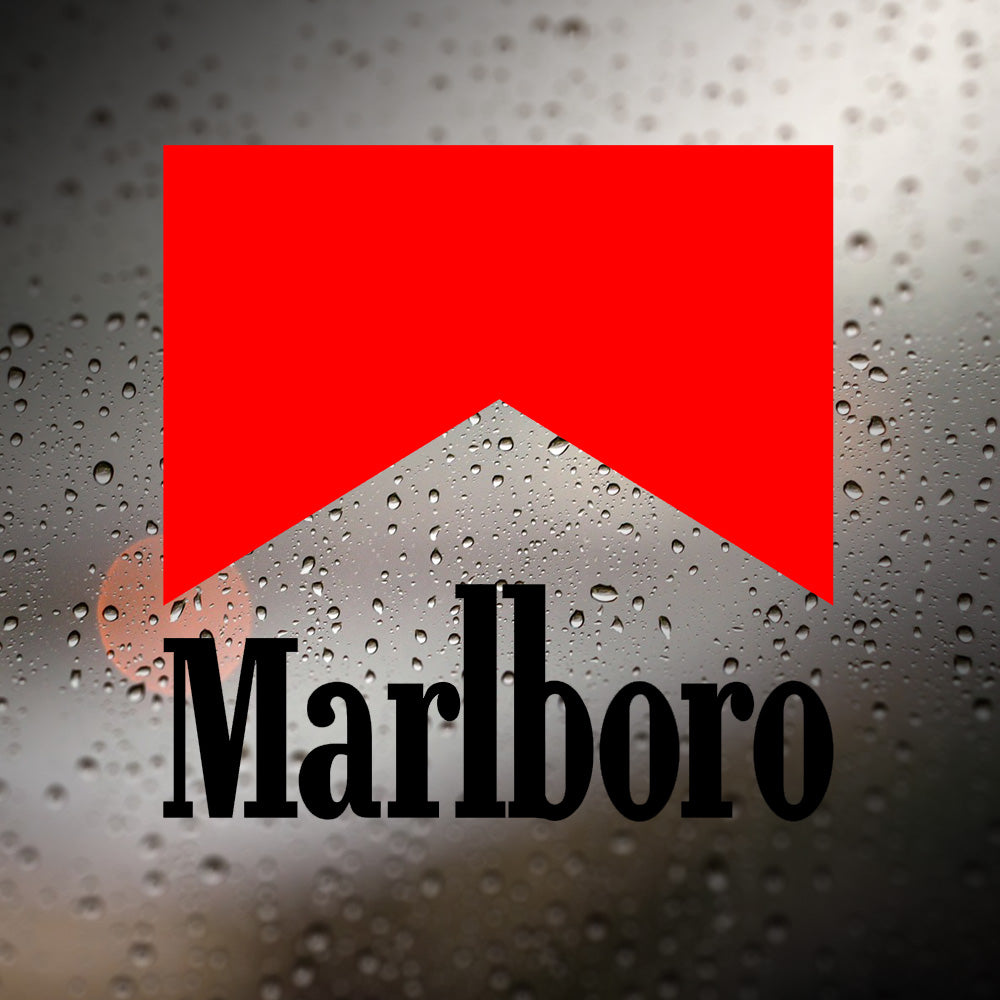Marlboro Dual Color Sticker Decals (not printed)