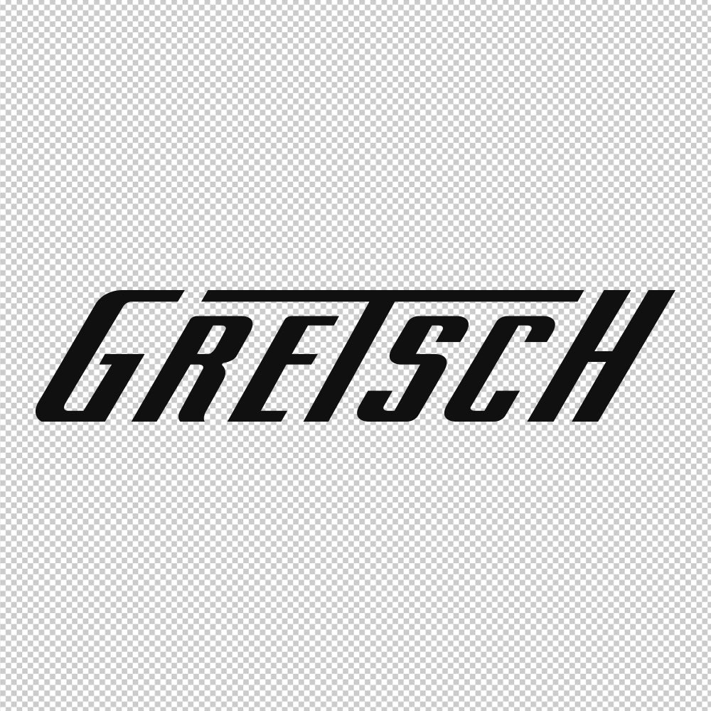 Gretsch Sticker Decals (die cut not printed)