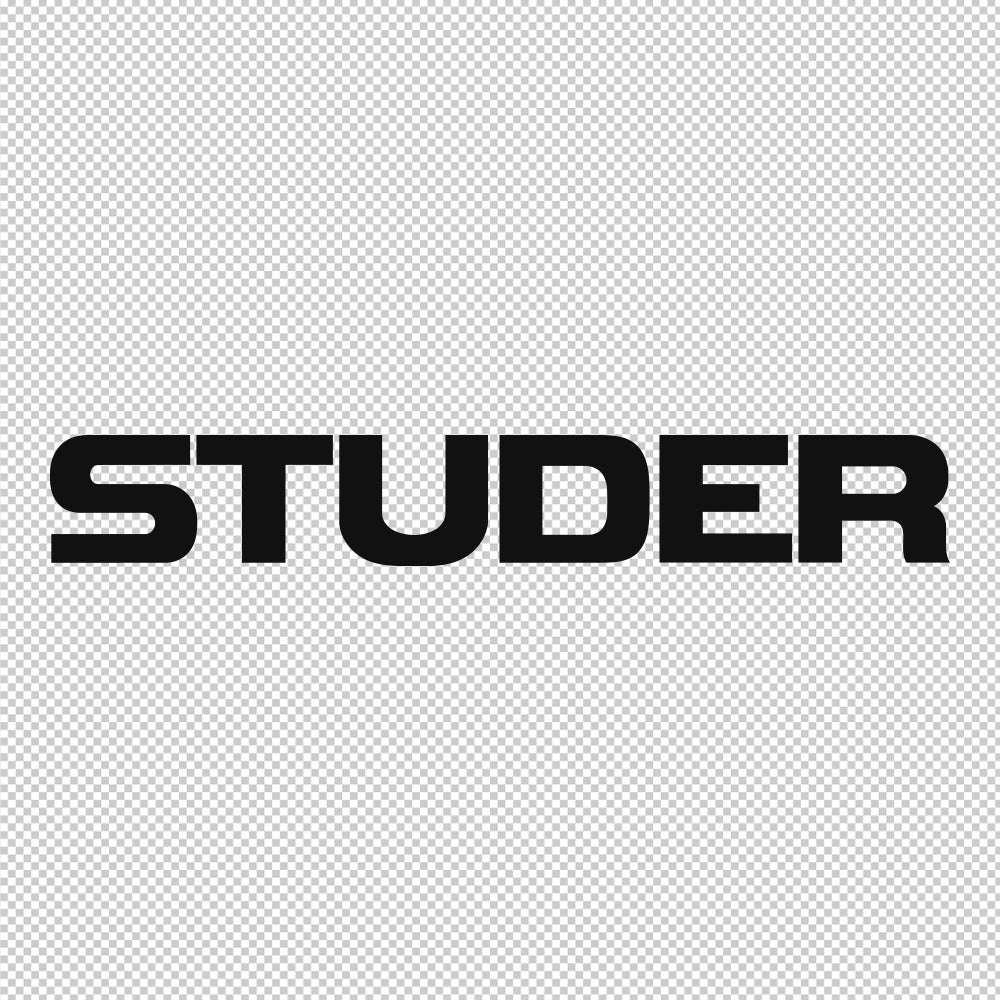 Studer Sticker Decals (not printed)