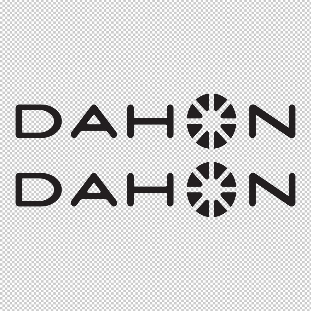 Dahon Bikes Sticker Decals (not printed)