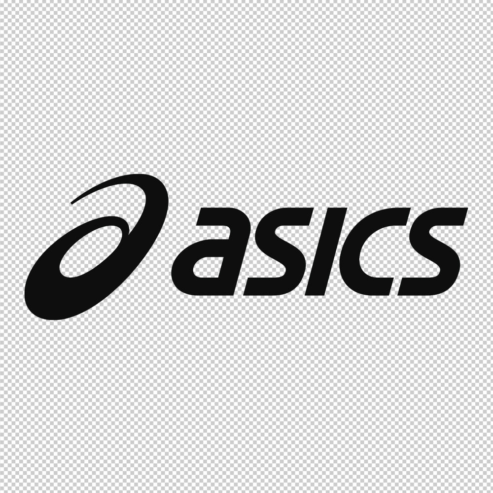 Asics Sticker Decals (die cut not printed)