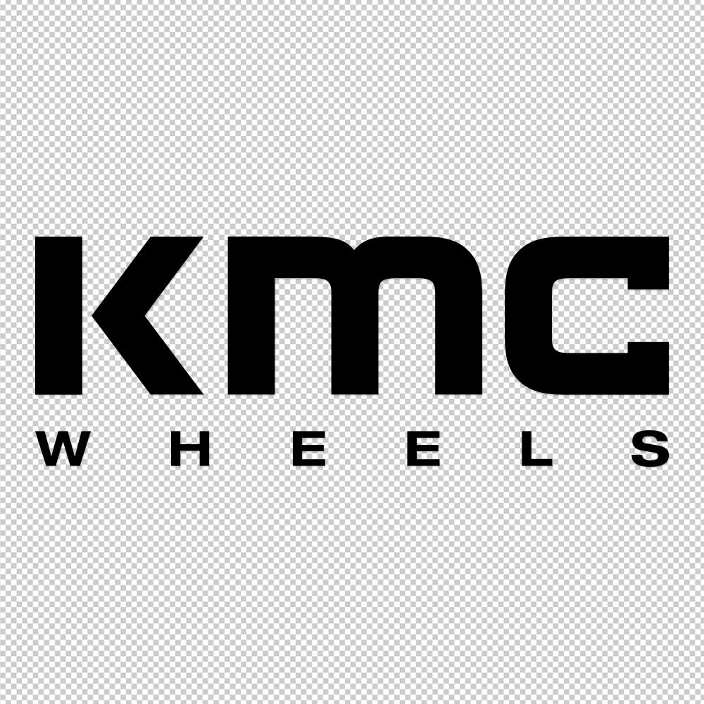 KMC Sticker Decals (not printed) Wheels