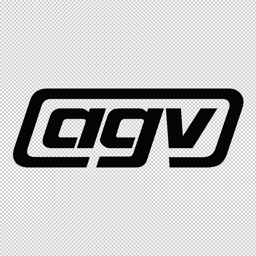 AGV Sticker Decals (die cut not printed)