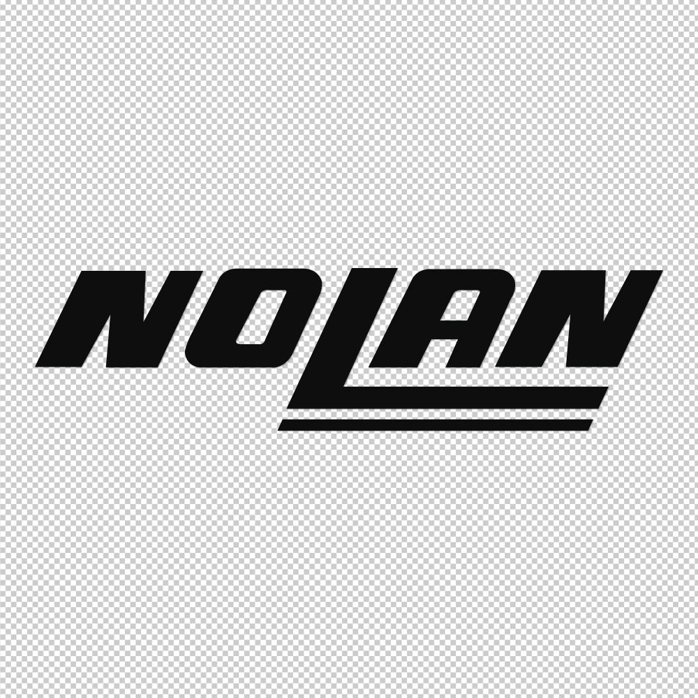 Nolan Helmets Sticker Decals (die cut not printed)