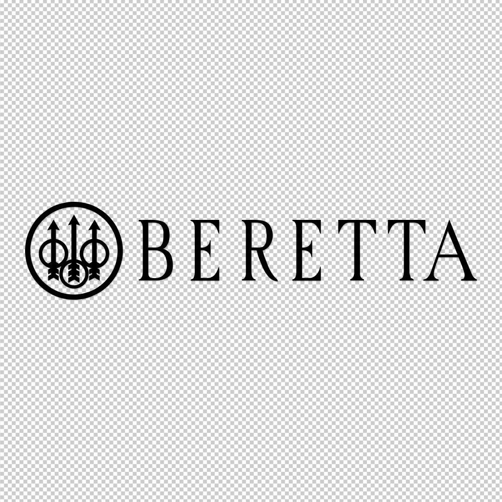 Beretta 2X Sticker Decals (not printed)