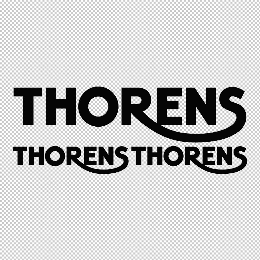 Thorens Sticker Decals (not printed)