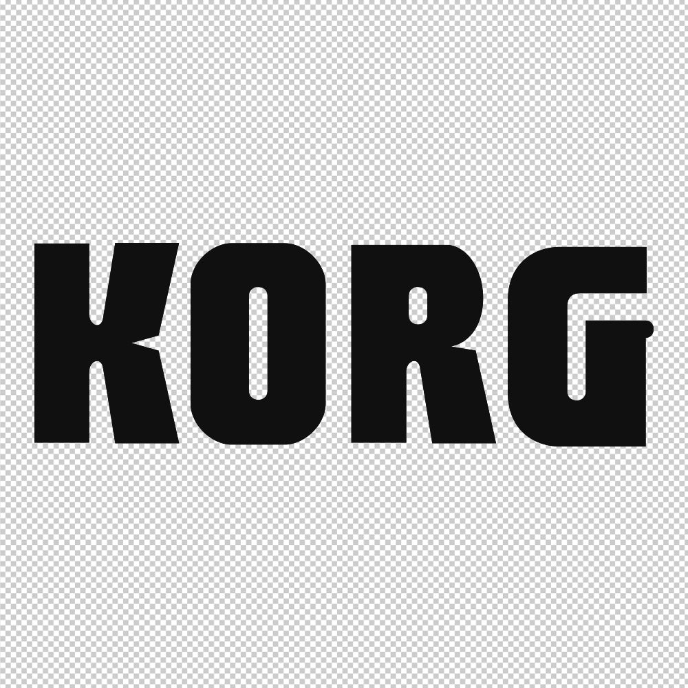 Korg Sticker Decals (not printed)
