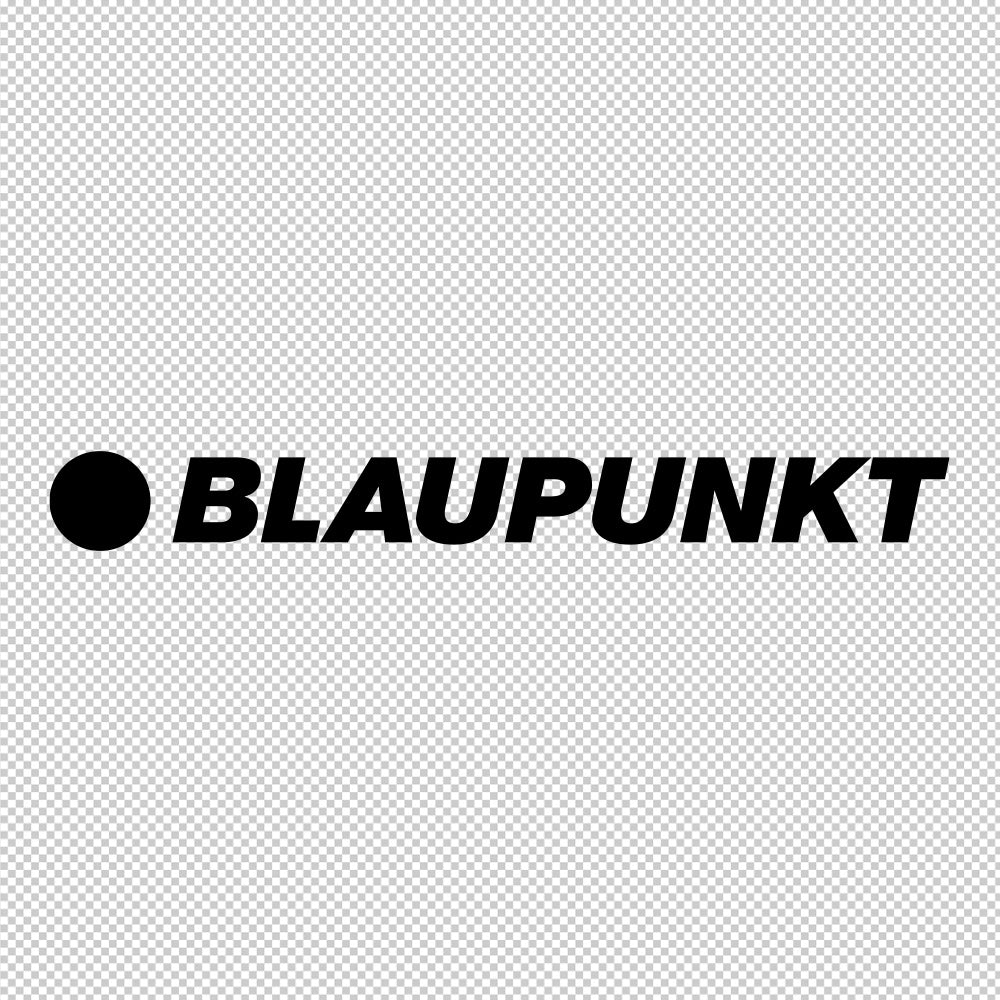 Blaupunkt Sticker Decals (not printed)