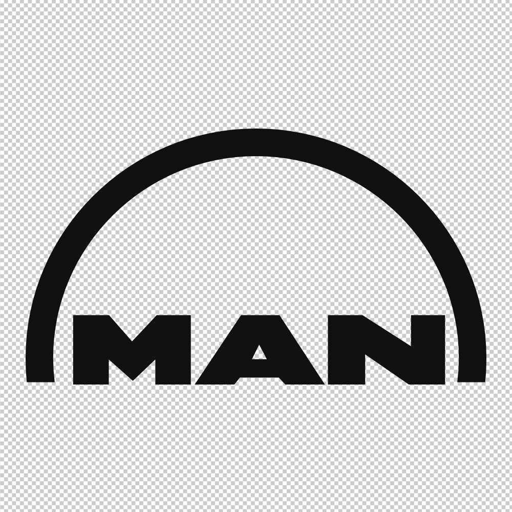 Man Diesel Sticker Decals (not printed)