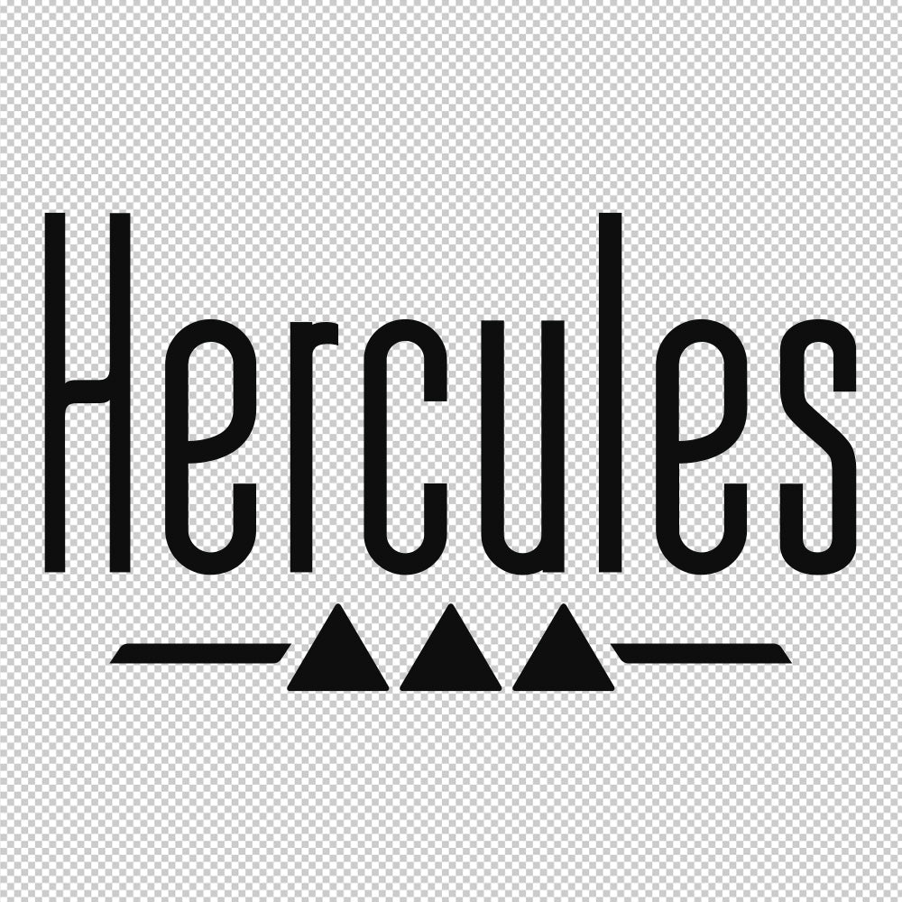 Hercules DJ Sticker Decals (not printed)