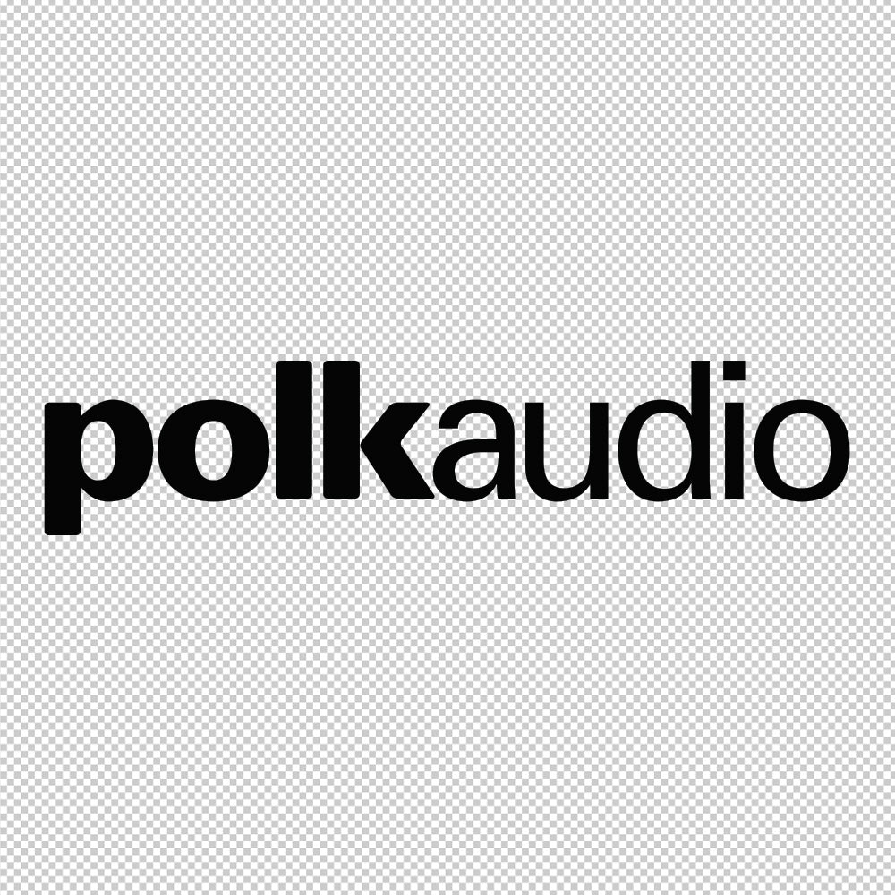 Polk Audio Sticker Decals (die cut not printed)