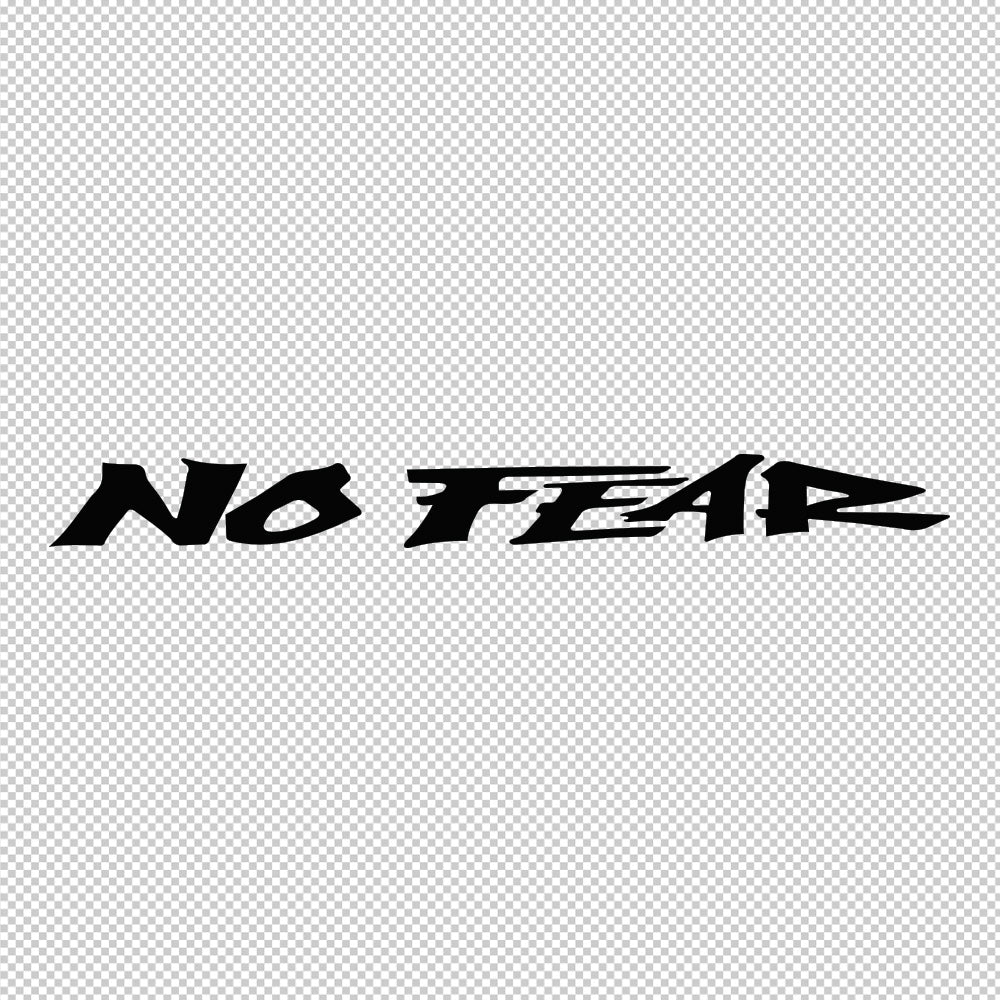No Fear Sticker Decals (not printed)