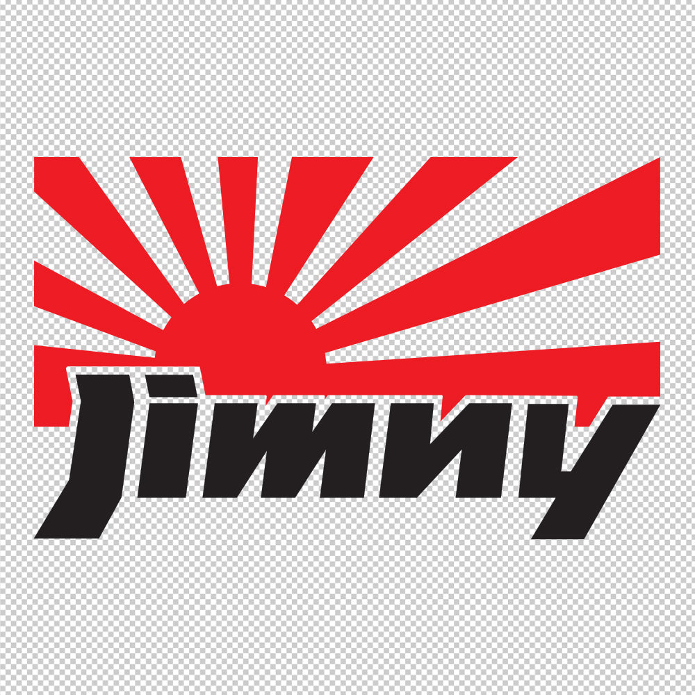 Suzuki Japan Jimny Sticker Decals (not printed)