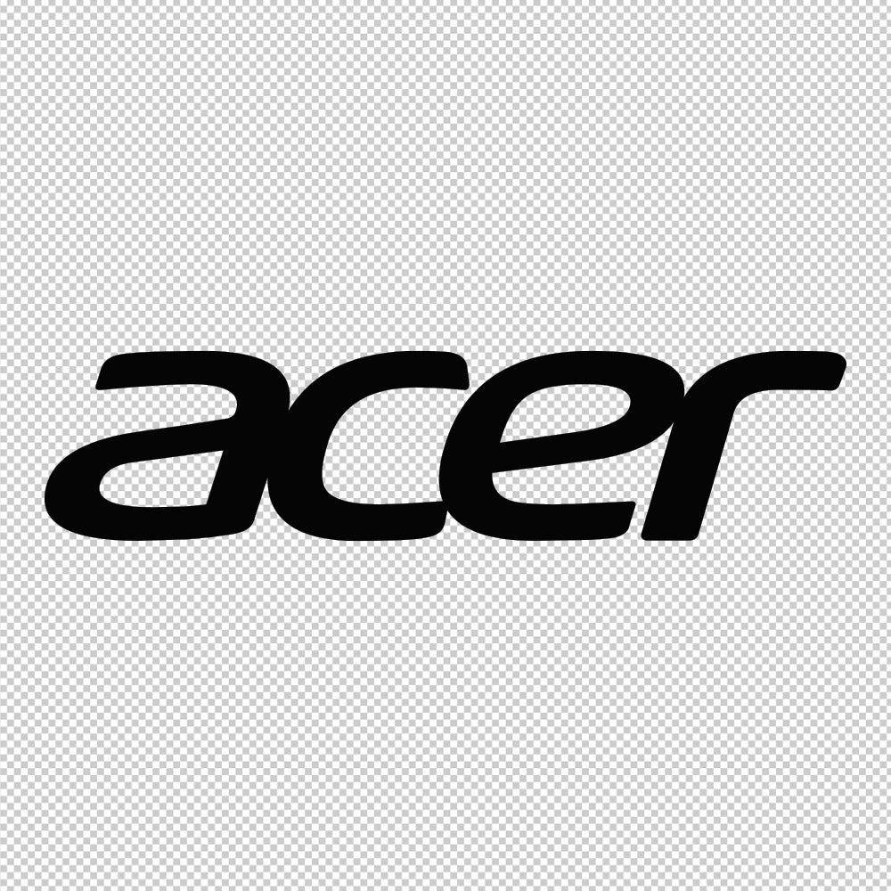 Acer Sticker Decals (die cut not printed)