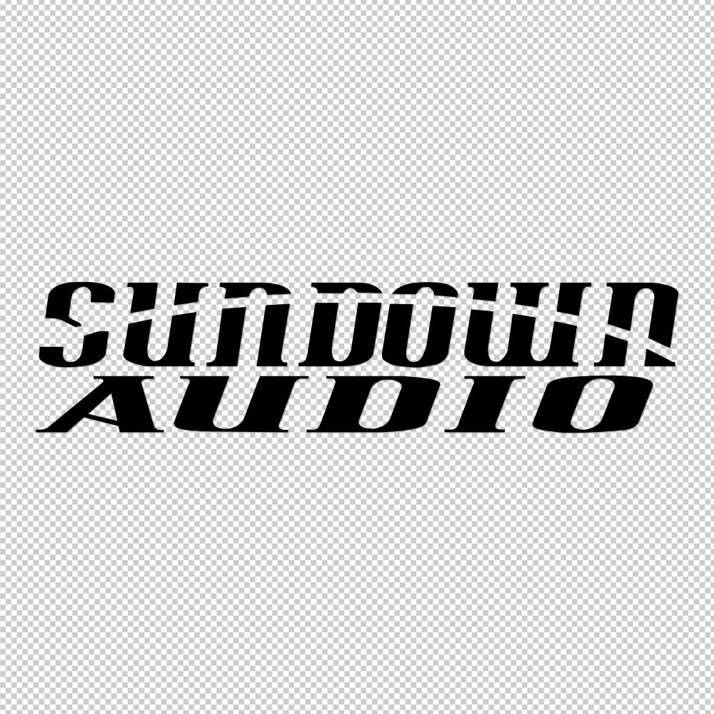 Sundown AudioSticker Decals (not printed)