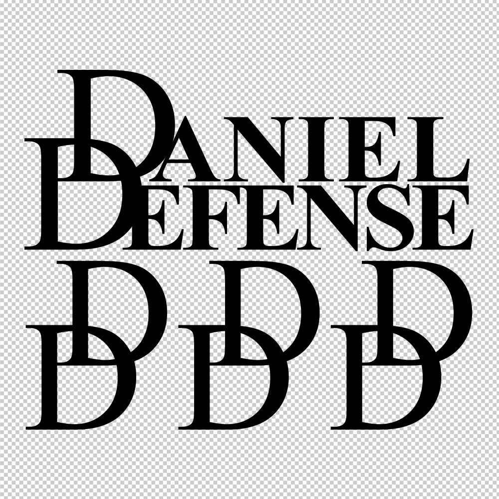 Daniel Defense Sticker Decals (die cut not printed)
