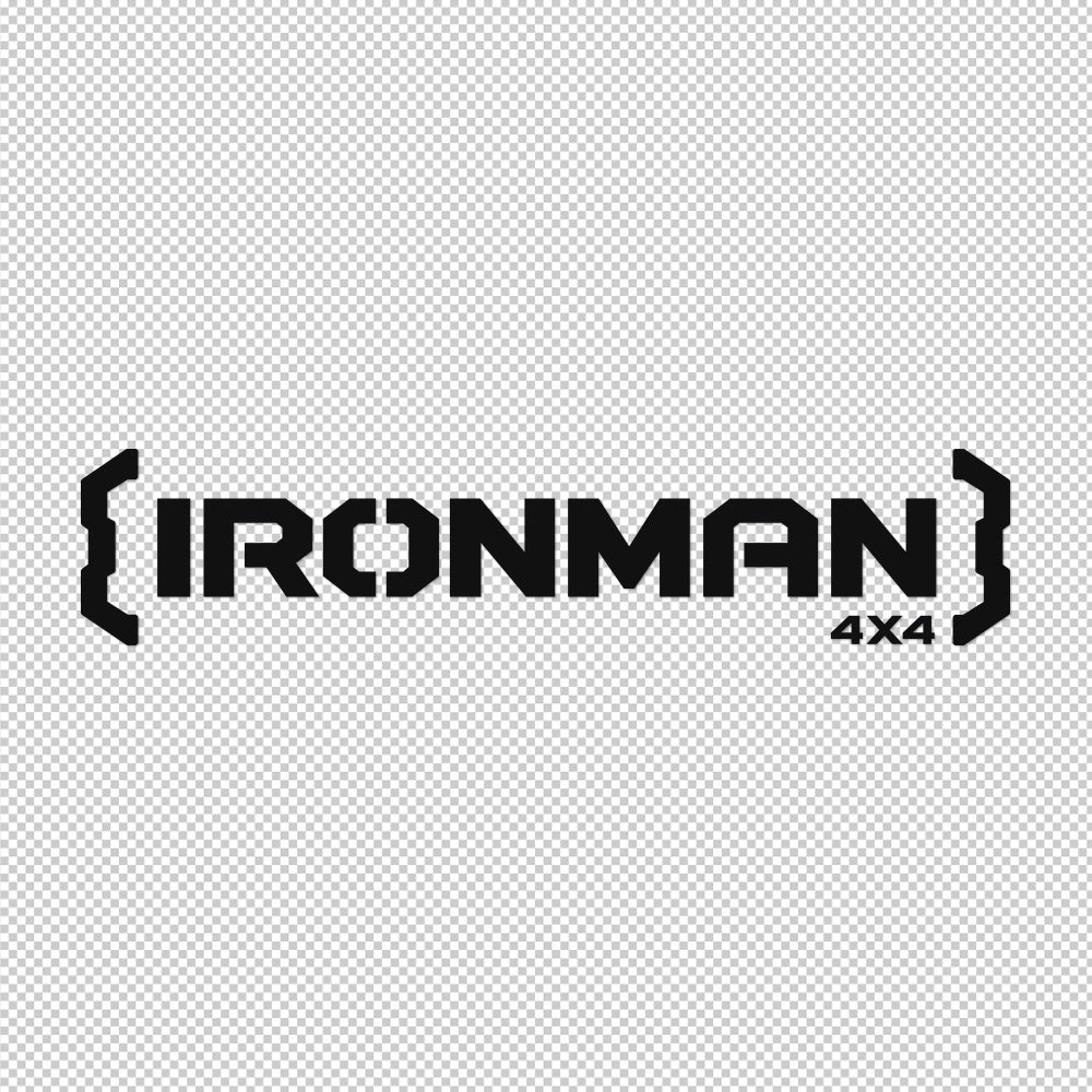 Iron Man Sticker Decals (not printed)