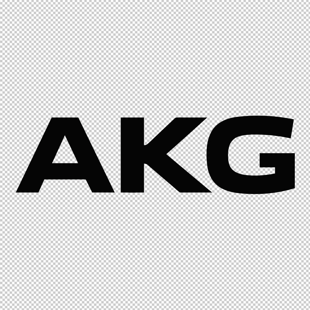 AKG Sticker Decals (die cut not printed)