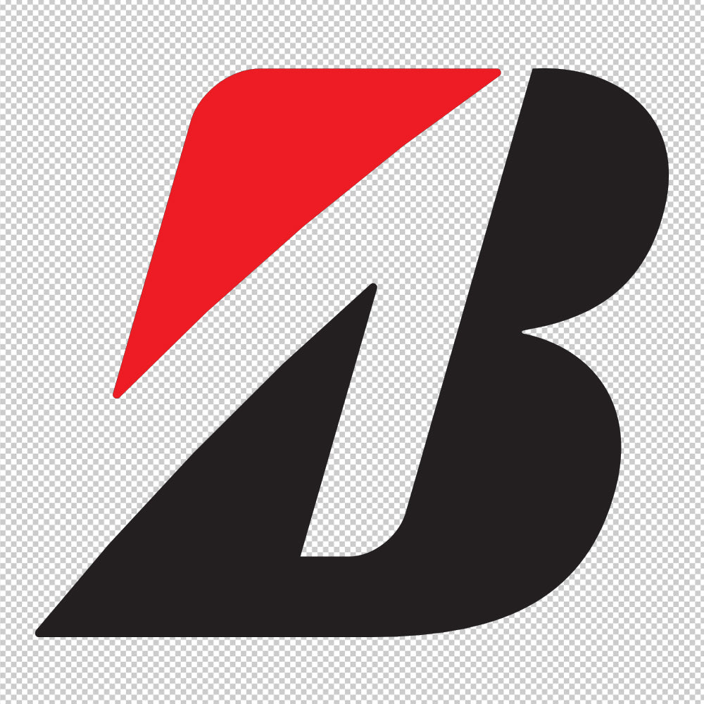 Bridgestone Sticker Decals (die cut not printed) dual colors