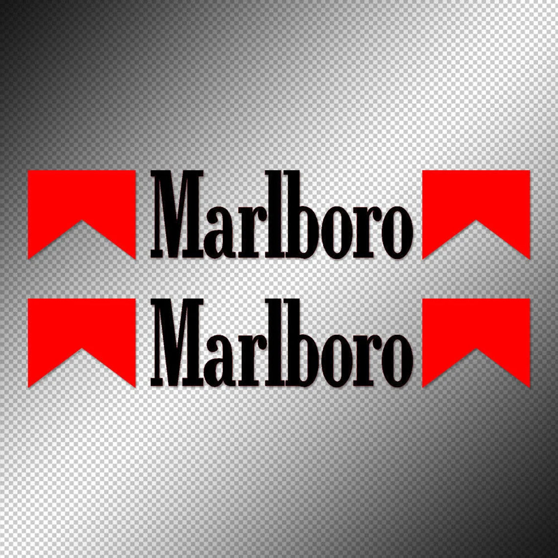 marlboro sticker decals without background