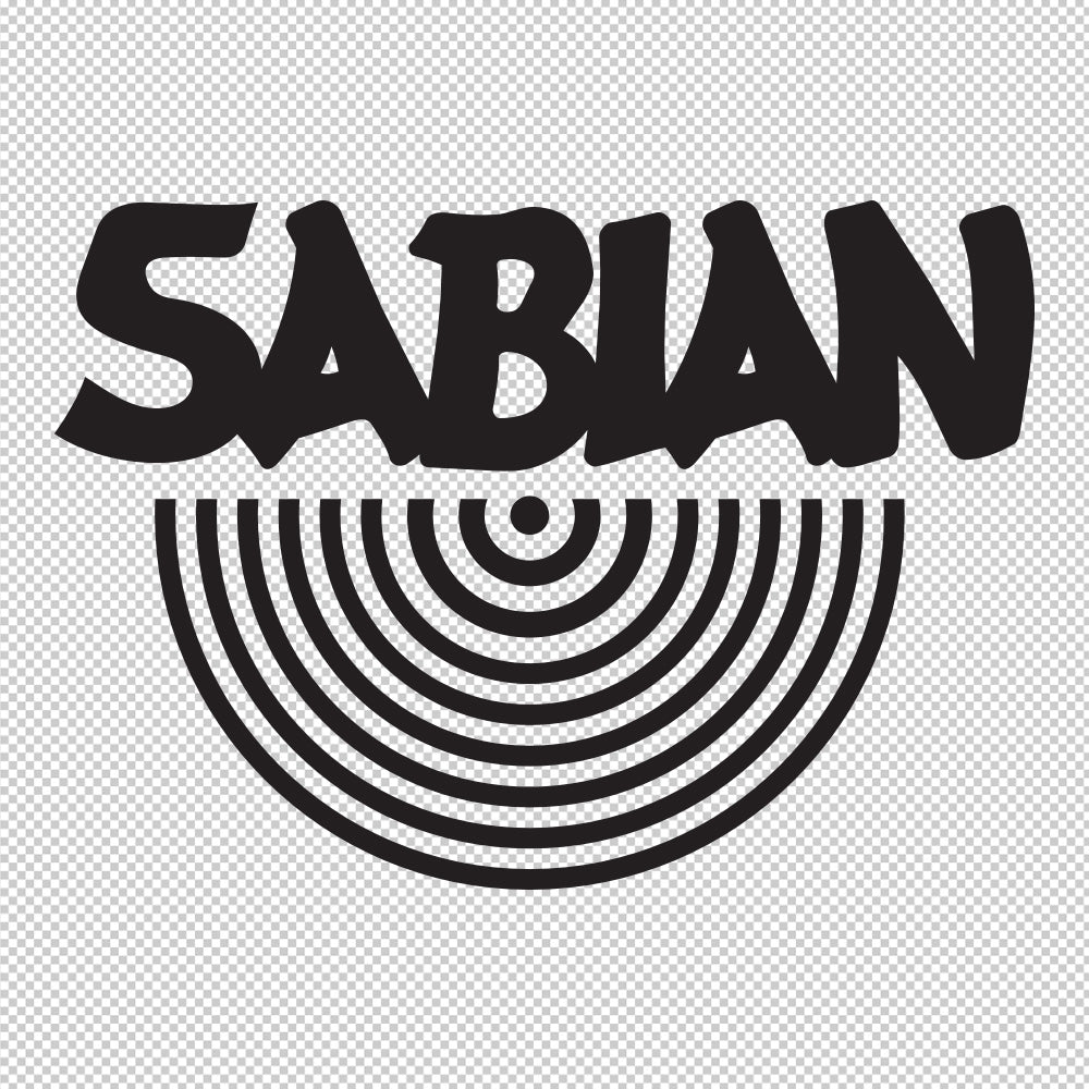 Sabian Sticker Decals (not printed) Cymbals