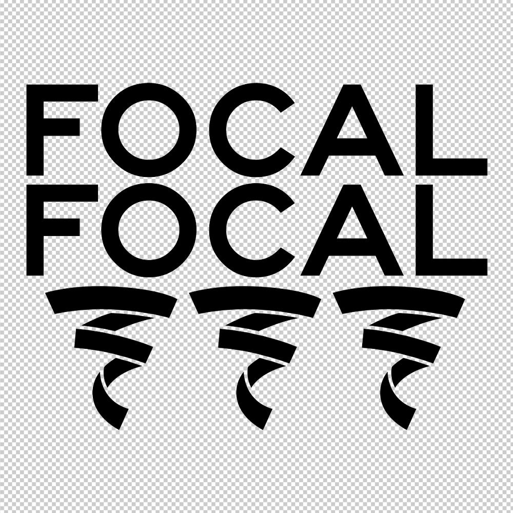 Focal Sticker Decals Set (die cut not printed)